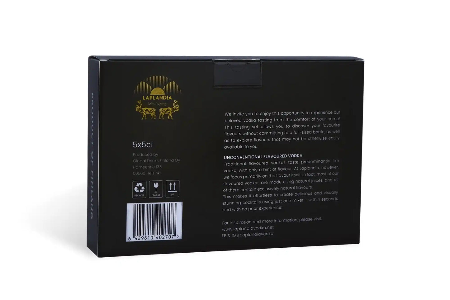 Laplandia Vodka Tasting Set - 5x5cl